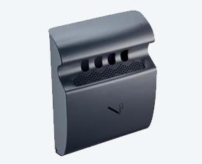 Ashtrays finished with powder coating