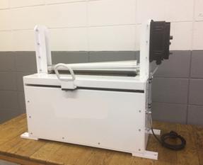 Winder Trims finished with powder coating